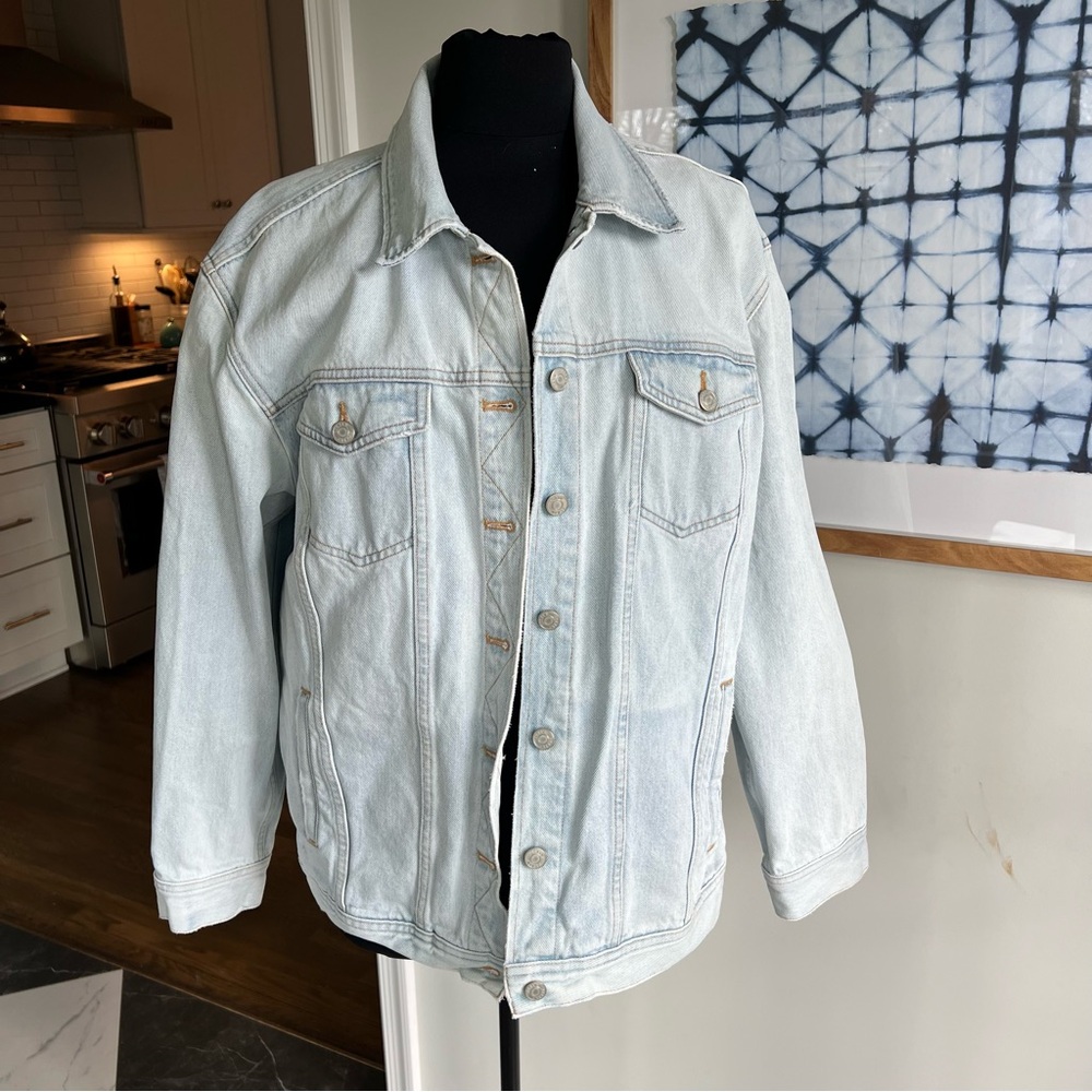 J.Crew Denim Jacket in Light Blue